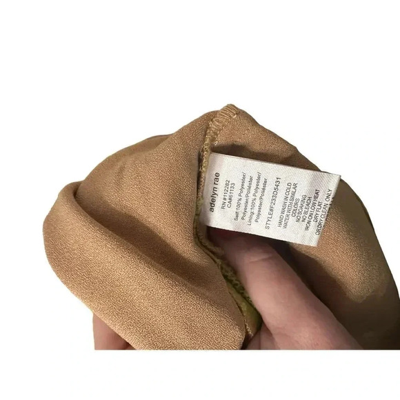 NWT! Adelyn Rae Cassie 3D Crochet Mini Dress in Lime Green Sz S - Picture 10 of 10